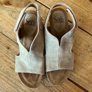 Sofft Suede wedges
